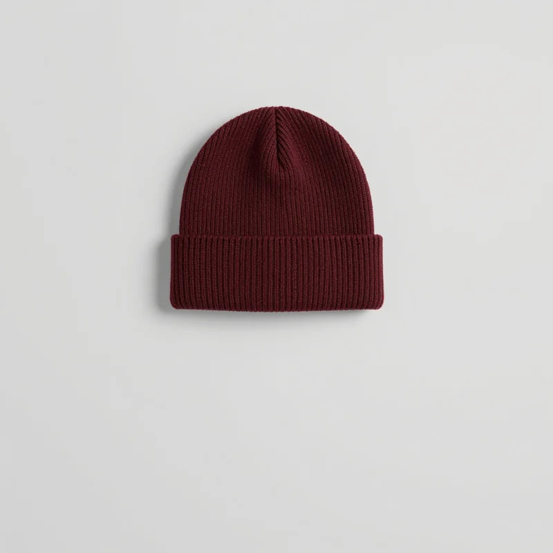 Knit beanie, illustration of this kind of item
