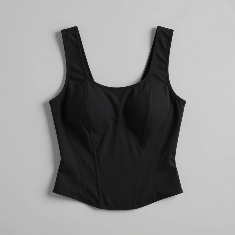 Corset-style top, illustration of this kind of item
