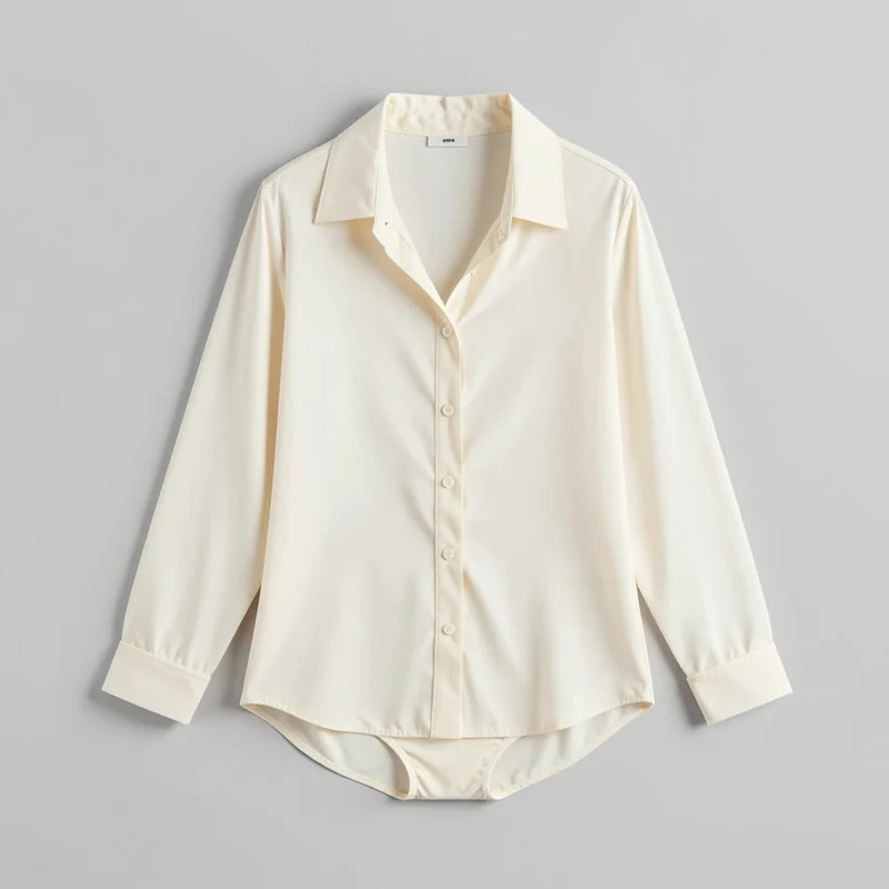 Button up swimsuit cover up shirt, illustration of this kind of item