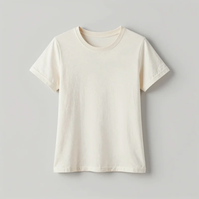Crewneck t shirt, illustration of this kind of item