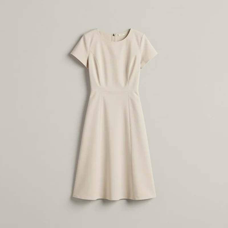 Midi dress, illustration of this kind of item