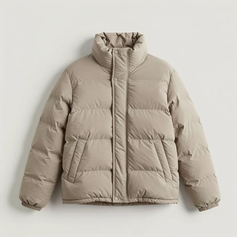 Puffer jacket, illustration of this kind of item