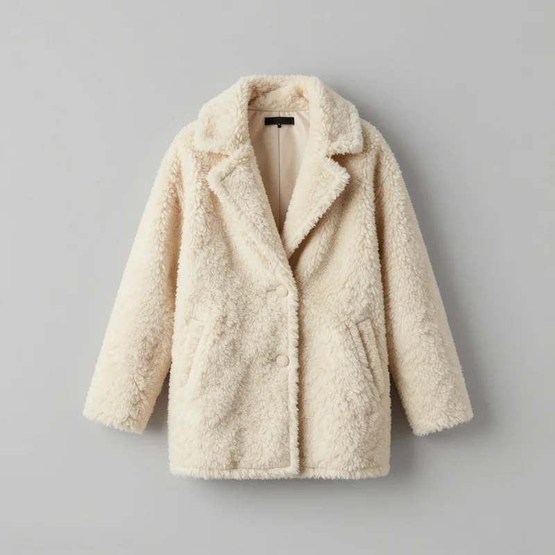 Teddy coat, illustration of this kind of item