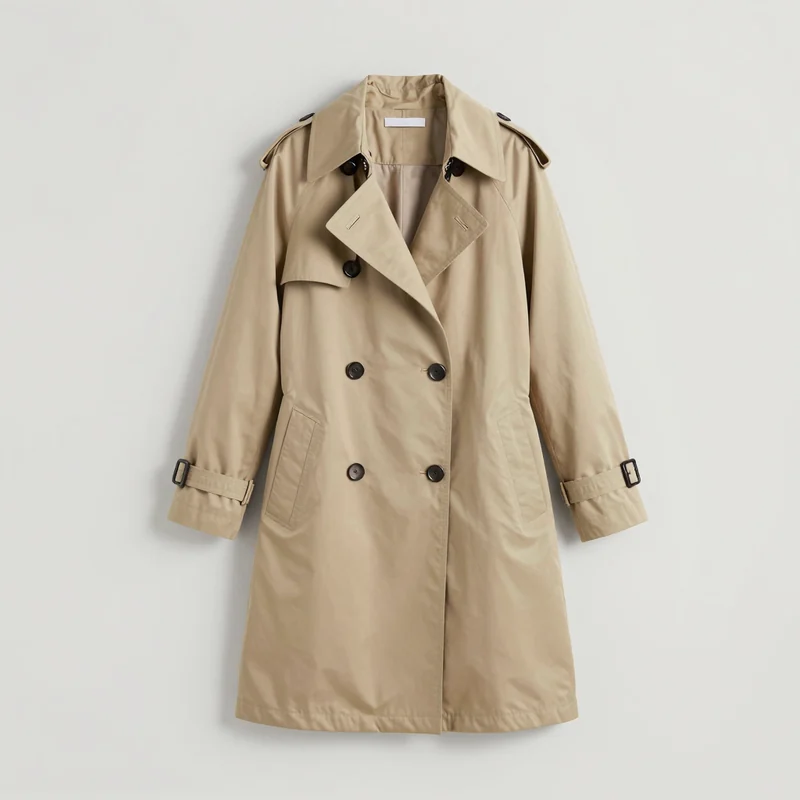 Trench coat, illustration of this kind of item