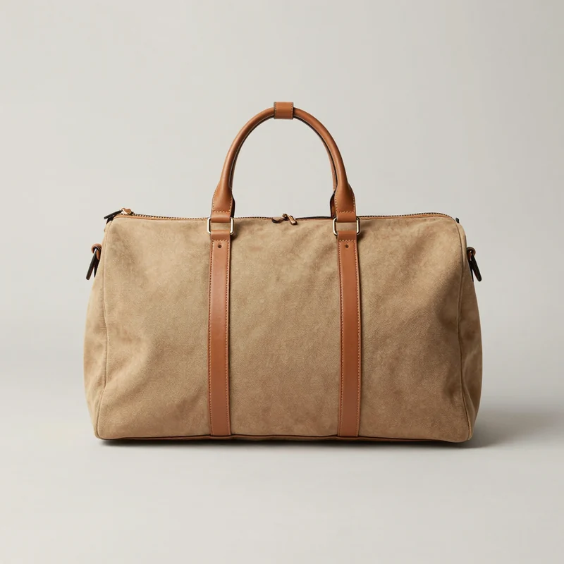 Weekender duffle bag, illustration of this kind of item